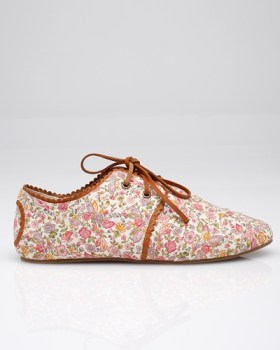 Tea Party Flat Jazz Shoes