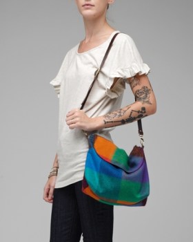 Vintage Blanket Plaid Bag