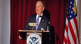 Bloomberg Chokes Up Speaking to New Citizens