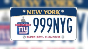 Pols: 9/11 License Plates Over Giants