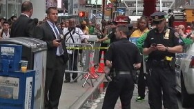 Man Stabbed in Chest in Times Square