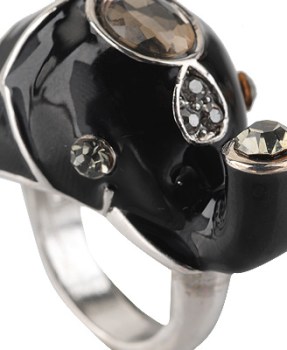 The Under-$4 Elephant Cocktail Ring   