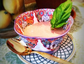 The Vegetable Diaries: Strawberry Basil Soup