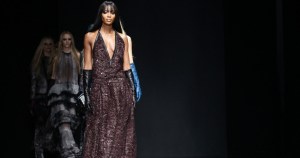 One Shot: Naomi Campbell Closes the Cavalli Show in Milan