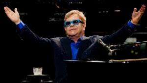 Elton John Performs Free Concert in Hollywood