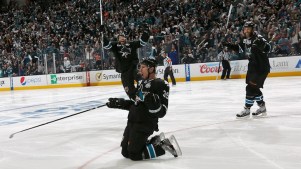 Sharks Win with Couture's OT Goal, 2-1