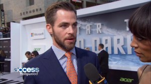 Chris Pine's "Star Trek Into Darkness" LA Premiere