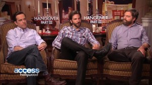 Heather Graham Grills Bradley Cooper, Ed Helms & Zach Galifianakis