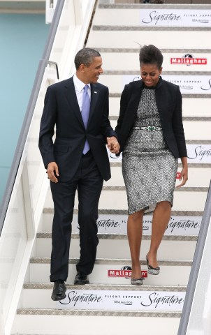 A Complete Guide to Michelle Obama's UK Wardrobe, from Tom Ford to Peter Som