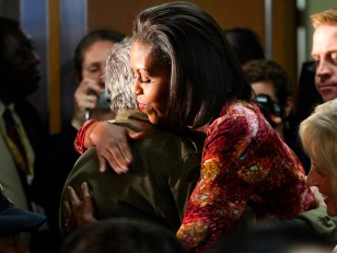Mrs. Obama, Biden Get a Warm Bronx Greeting