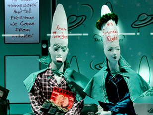 Window Dressing: Coneheads and SNL at Barneys