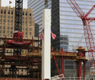 "Last Column," 9/11 Survivor, Returns to WTC Site
