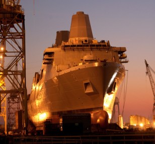 USS New York Sets Sail with WTC Steel