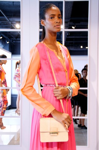 Rachel Roy Gets Pretty in Pink