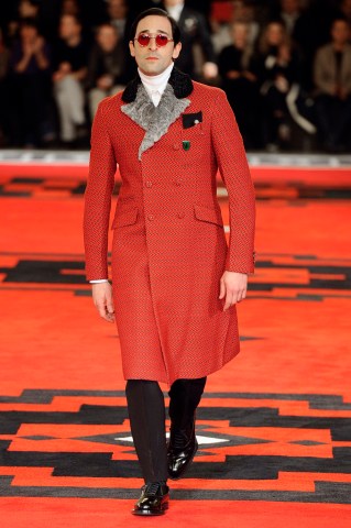See Adrien Brody, Gary Oldman, Willem Dafoe Walk the Prada Runway