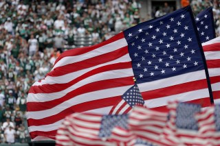 North Carolina Teacher Suspended For Stomping US Flag