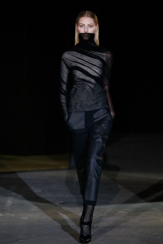 Alexander Wang's Fall Collection Features High-Tech Fabrics, Supermodel Cameos