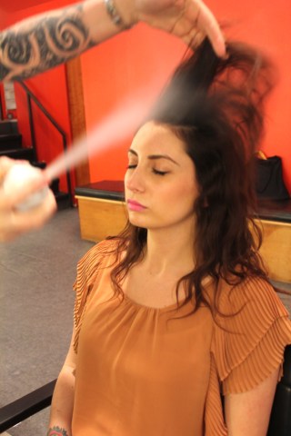 Beauty How-To: An Elegant Up-'Do in Five Minutes