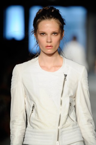 Leather, Biker Babes and Tough Chicks on the Runway