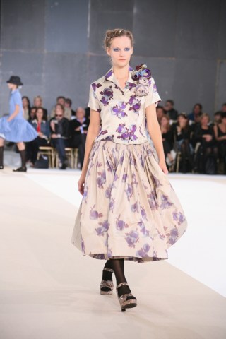 Floral Garden Party Looks on the Runway