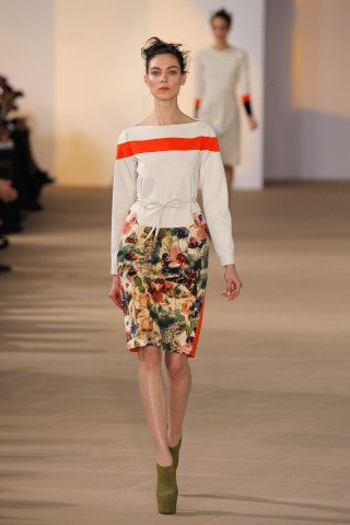 Victorian Florals and the Abstract Expressionists at Preen's Fall Show