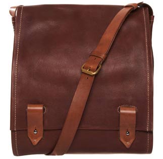 The Henry Cuir Barricade Satchel 