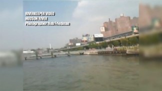 Video of Sewage in Hudson River