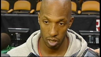 Chauncey Billups: "It's Really Sore"