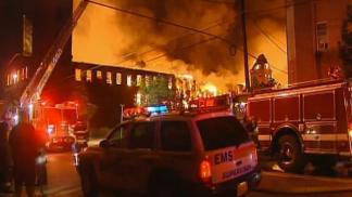 8-Alarm Fire Destroys Camden Warehouse
