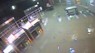 Dramatic Video of PATH Station Flood
