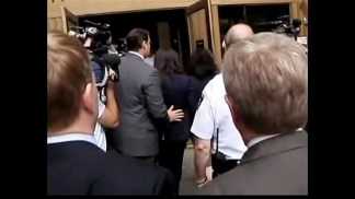 Strauss-Kahn Family Arrives in Court [Raw]