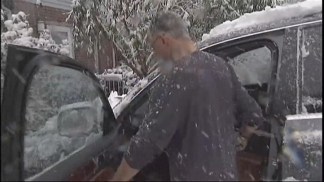 Heavy Snow in Teaneck, NJ [Raw]