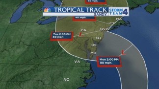 Wind, Rain Ahead of Sandy
