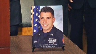 Officials Discuss Death of Officer Arthur Lopez, 29