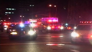 Shot NYPD Officer Arrives at Bellevue