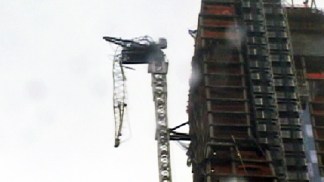 Crane Collapses on 57th Street Amid Fierce Winds