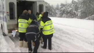 Disabled Man Rescued from Car Stuck on LIE