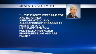 Menendez Denies Allegations Related to Florida Doctor