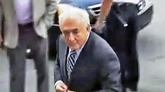 RAW VIDEO: DSK Arrives at Court as Case Dismissal Looms