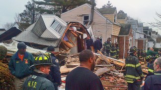 House Leveled on Long Island