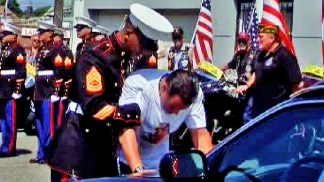 Heart-Wrenching Return for Slain L.I. Marine