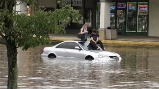 Severe Storms Put Rockland Under Water