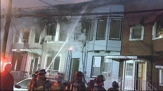 Jersey City Fire Rages on Easter Morning