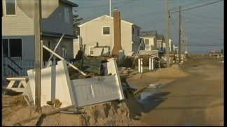 Barrier Island Storm Victims Head Home