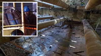 Worker Pulled from Mud Is Recovering, Wife Says