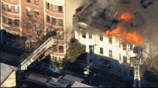 Fire in Yonkers Brownstone