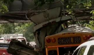 1 Killed, Several Hurt in L.I. Bus-Truck Crash