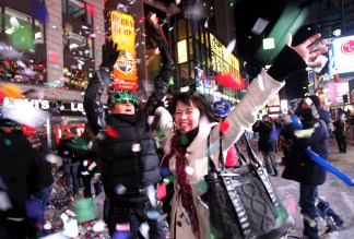 A Decade of New Year's Eve in Times Square