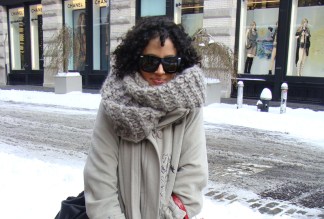 Street Style: New York's Snow Day