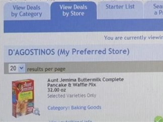 New Website Searches for Coupons at Your Local Supermarket